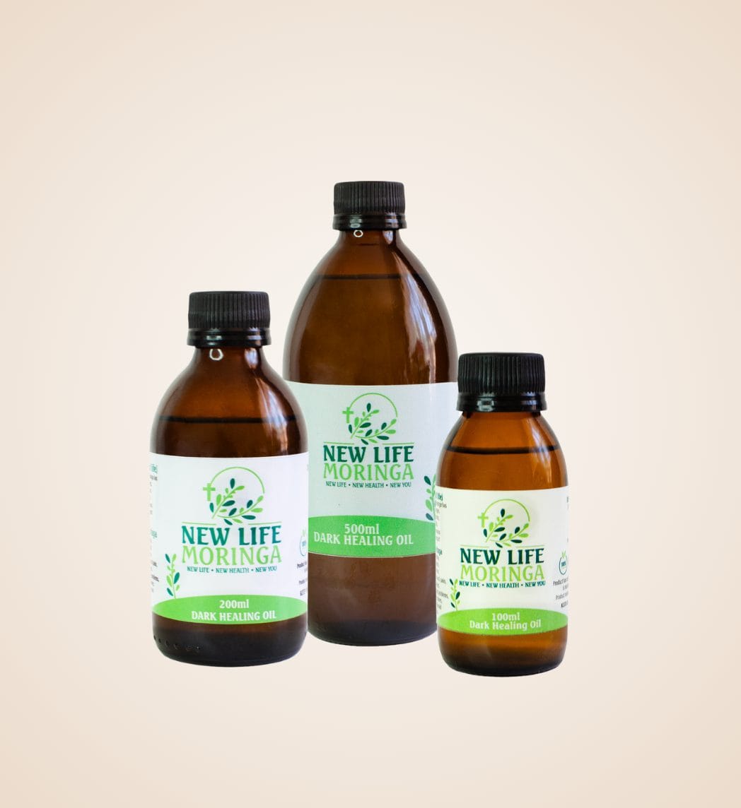 New Life Moringa Dark Healing Oil