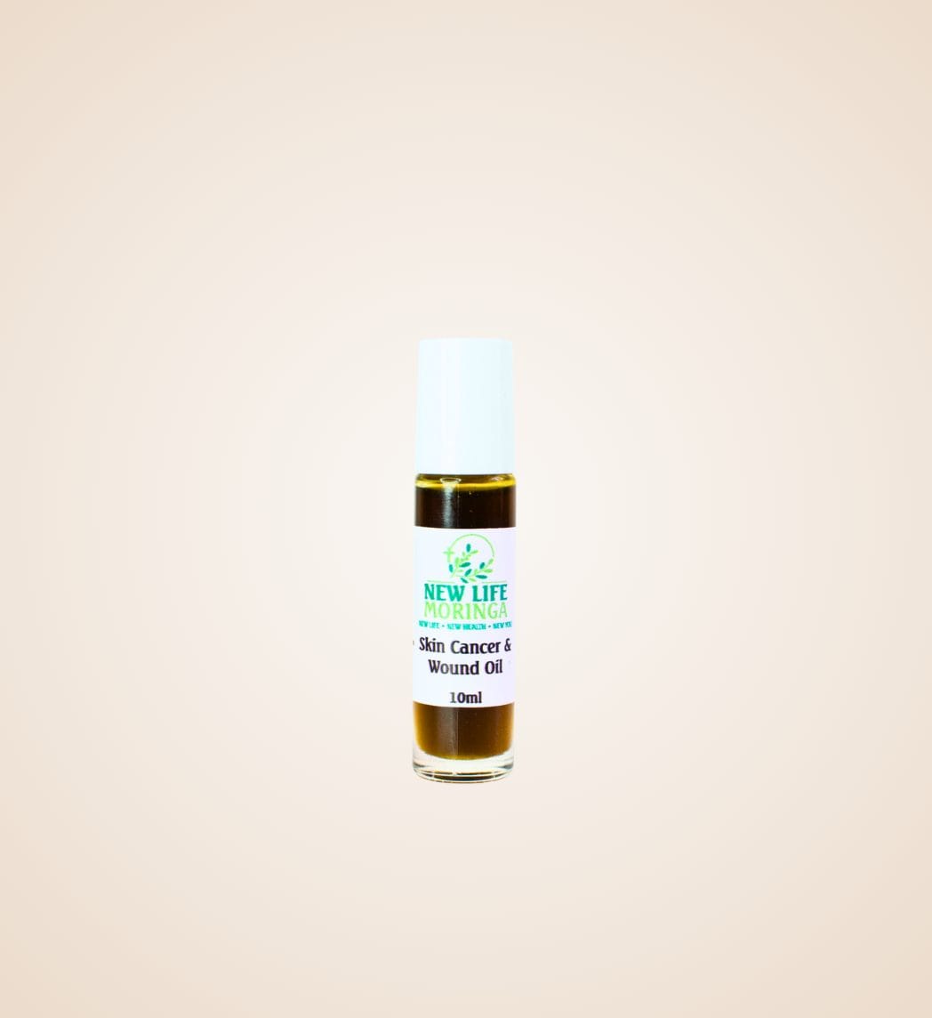 New Life Moringa Skin Cancer & Wound Oil